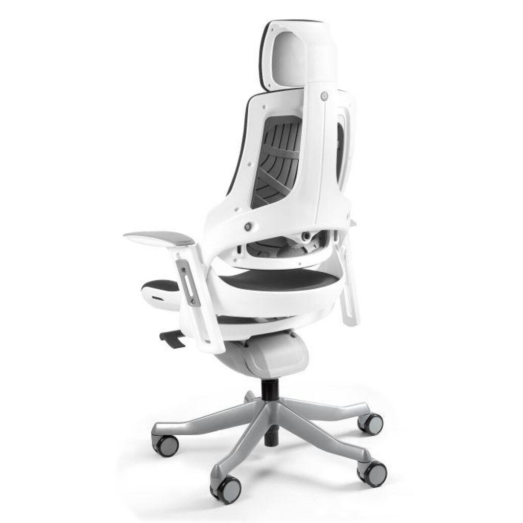 Ergonomisks krēsls Istuk Wau, balts/melns cena un informācija | Biroja krēsli | 220.lv