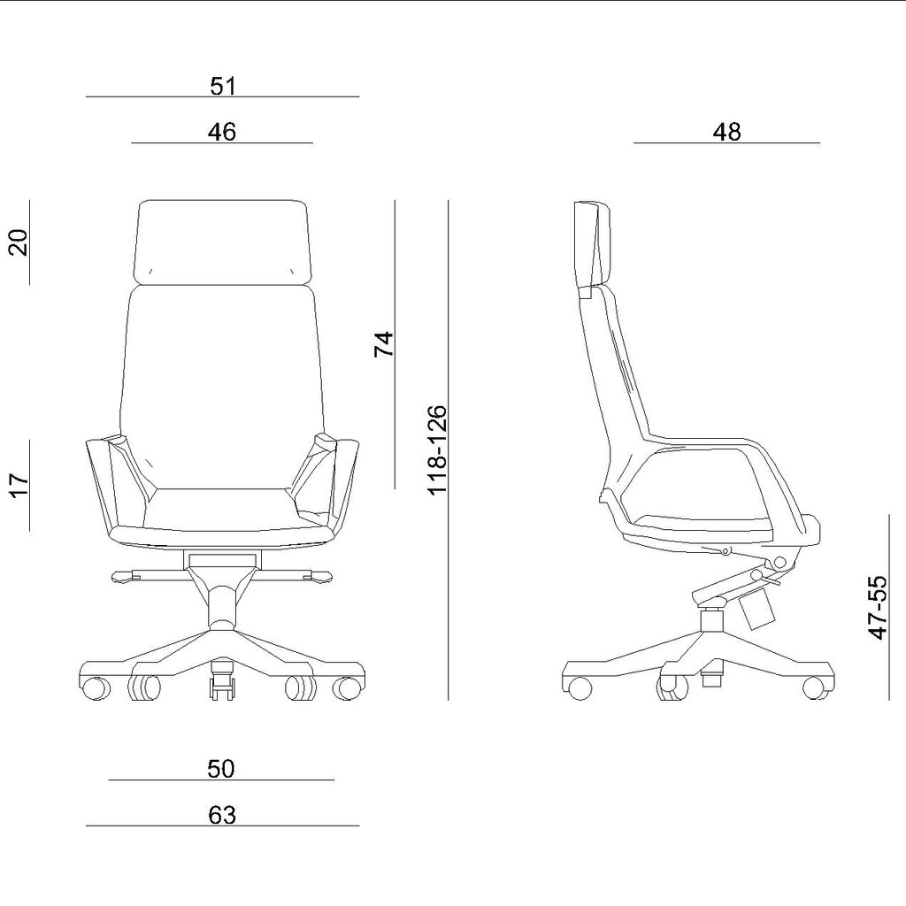 Ergonomisks krēsls Istuk Apollo, melns cena un informācija | Biroja krēsli | 220.lv