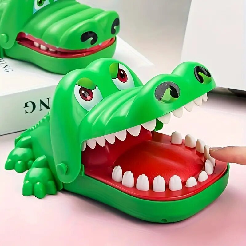 Krokodila zobu rotaļlieta Smurf, zaļa cena un informācija | Rotaļlietas zēniem | 220.lv