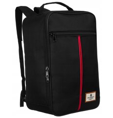 Mugursoma Peterson S17, melna цена и информация | Рюкзаки и сумки | 220.lv