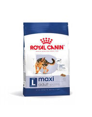 Royal Canin Maxi Adult pieaugušajiem lielu šķirņu suņiem, 10 kg cena un informācija | Sausā barība suņiem | 220.lv