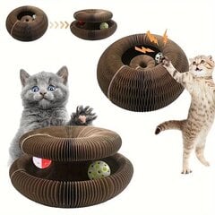Rotaļlieta kaķiem Smurf, brūna цена и информация | Игрушки для кошек | 220.lv