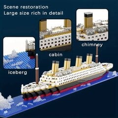Мини-набор Smurf строительных блоков Титаник  цена и информация | Конструктор автомобилей игрушки для мальчиков | 220.lv