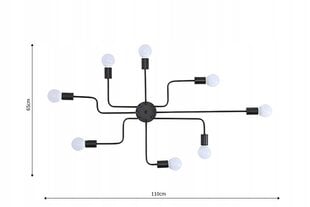 Led-lux griestu lampa AL-609 цена и информация | Потолочные светильники | 220.lv