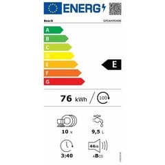 Bosh SPS4HMI49E цена и информация | Посудомоечные машины | 220.lv