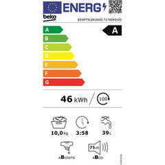 Beko B5WFT510418WD cena un informācija | Veļas mašīnas | 220.lv