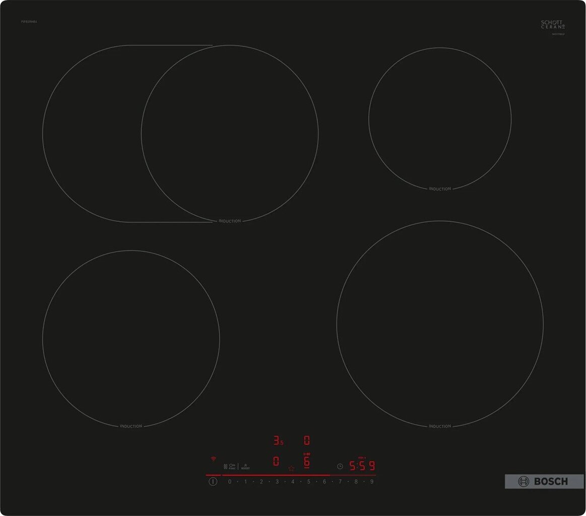Bosch PIF61RHB1E цена и информация | Plīts virsmas | 220.lv