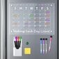 LLMtn Magnētiskais kalendārs 40 x 30 cm, ledusskapim цена и информация | Kalendāri, piezīmju grāmatas | 220.lv