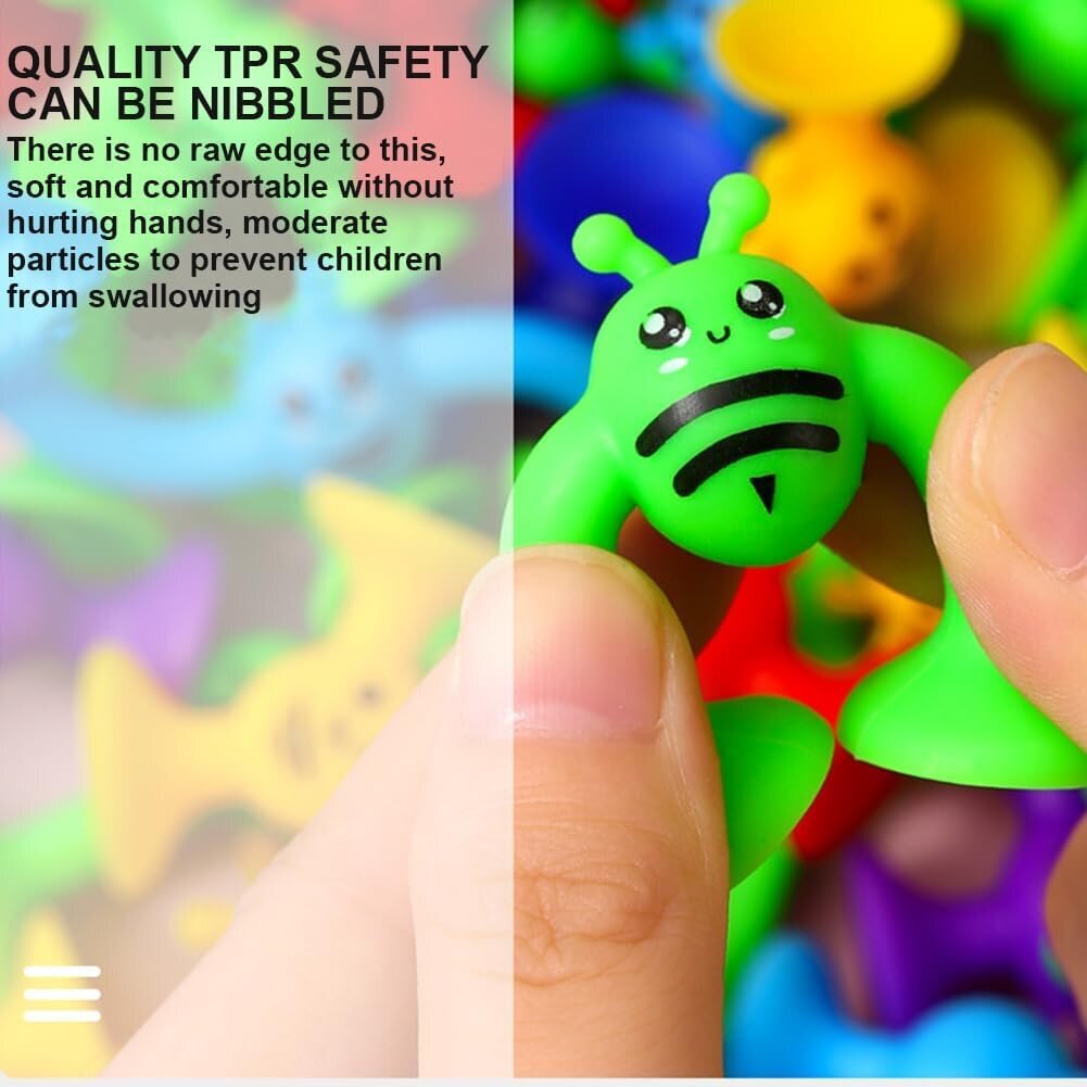 Umllpet Montessori piesūcekņu rotaļlietas, 19 gab. цена и информация | Attīstošās rotaļlietas | 220.lv