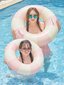 Piepūšamais peldēšanas ritenis Smart Mama, 75 cm, rozā цена и информация | Piepūšamās rotaļlietas un pludmales preces | 220.lv