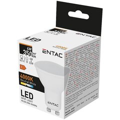 LED spuldze Entac 4W GU10 4000K цена и информация | Лампочки | 220.lv