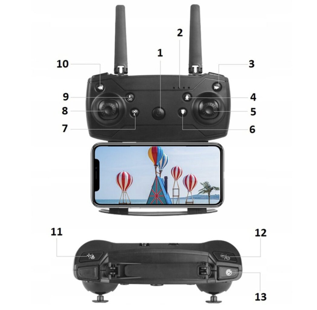 Drone E100 Pro cena un informācija | Droni | 220.lv