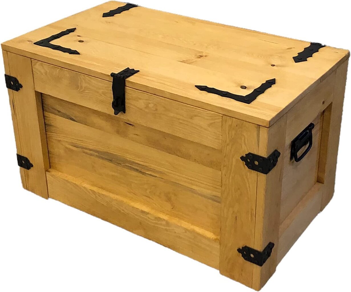 Uzglabāšanas kaste, 80x47x45 cm, brūna cena un informācija | Veļas grozi un mantu uzglabāšanas kastes | 220.lv