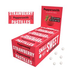 Konfektes ar zemeņu garšu Ksilitola Xylitol Peppersmith, 12iepak. цена и информация | Конфетки | 220.lv