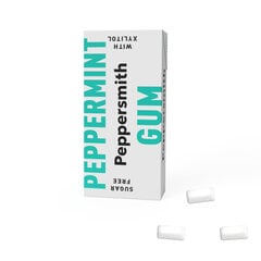 Košļājamā gumija Peppersmith Peppermint Ksilitola Xylitol, 15g цена и информация | Конфетки | 220.lv