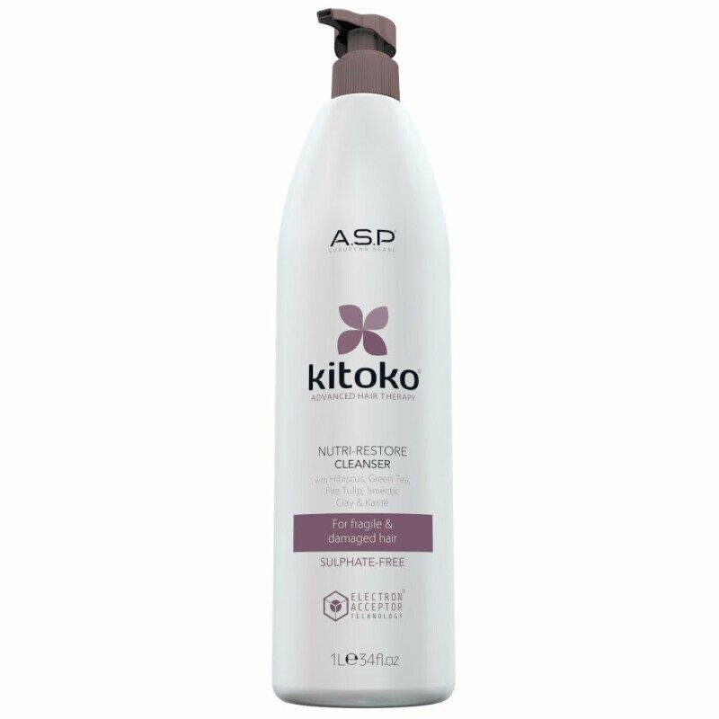 Šampūns Kitoko Nutri Restore Cleanser, 1000ml cena un informācija | Šampūni | 220.lv