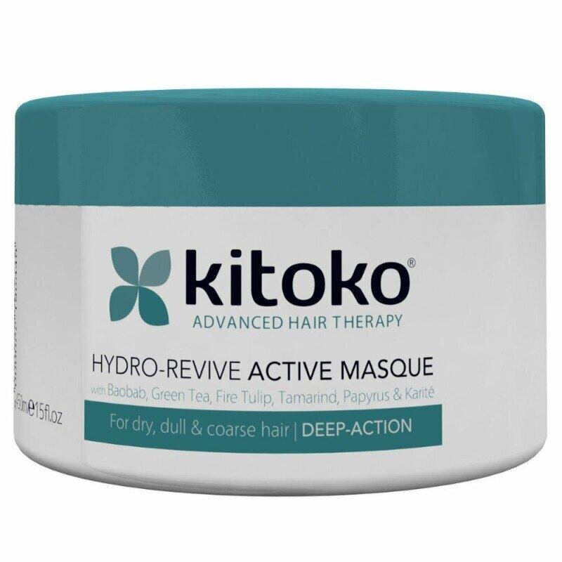 Matu maska Kitoko Hydro Revive Active Masque, 450ml цена и информация | Matu kondicionieri, balzāmi | 220.lv