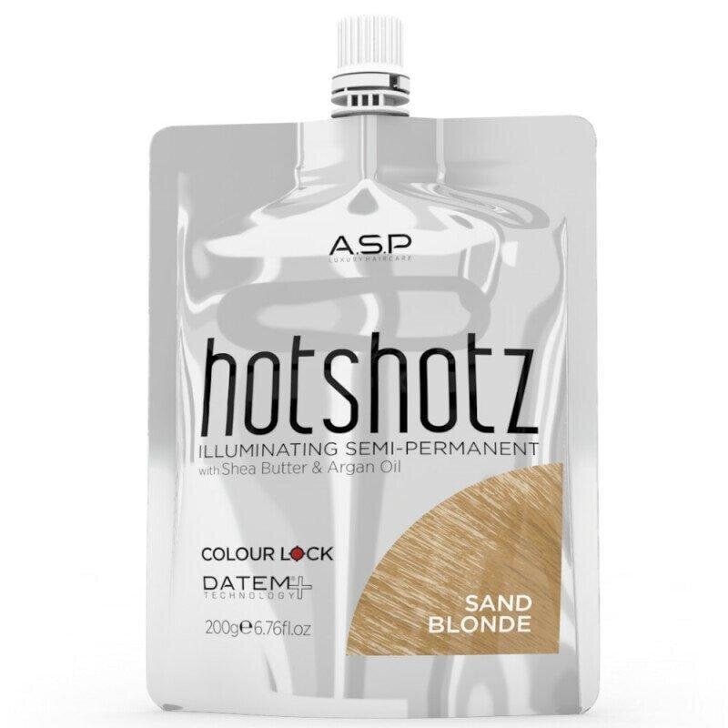 Tonējoša matu maska Asp Hotshotz Sand Blonde, 200ml цена и информация | Matu krāsas | 220.lv