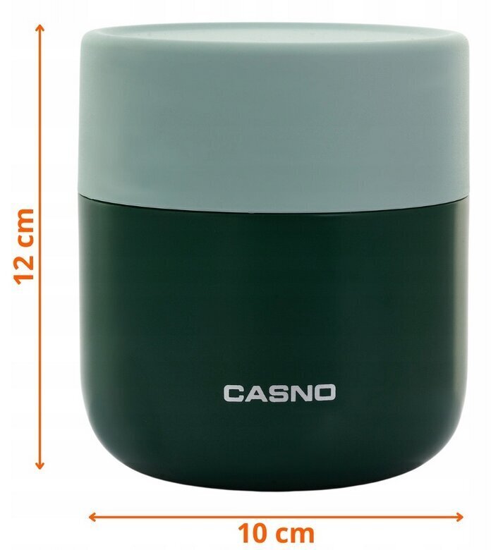 Casno termiskā pusdienu kaste, 0,55 l zaļa цена и информация | Termosi, termokrūzes | 220.lv