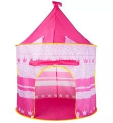 Детская палатка Замок, розовый цена и информация | Палатки | 220.lv