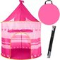 Bērnu telts Pils, rozā cena un informācija | Teltis | 220.lv