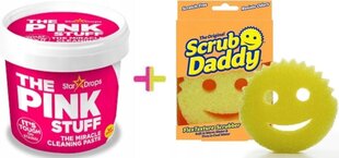 Паста PINK STUFF 850Г + губка SCRUB DADDY цена и информация | Очистители | 220.lv