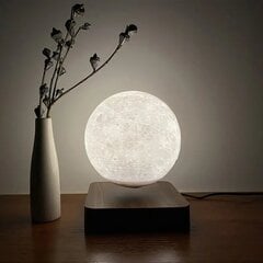 Tech Zone levitējoša magnētiskā lampa Dark Moon цена и информация | Настольные лампы | 220.lv