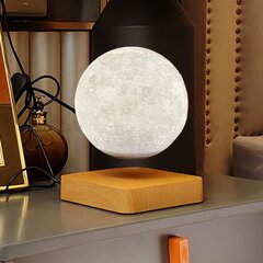 Tech Zone levitējoša magnētiskā lampa Light Moon cena un informācija | Galda lampas | 220.lv