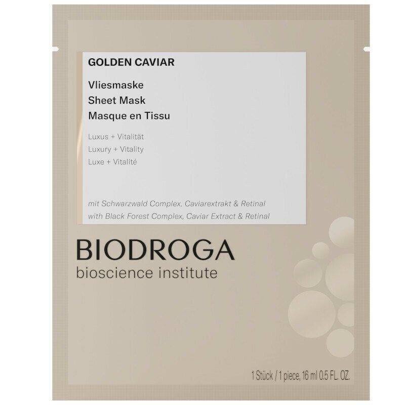 Maska ar kaviāra ekstraktu Biodroga Golden, 16ml цена и информация | Sejas maskas, acu maskas | 220.lv