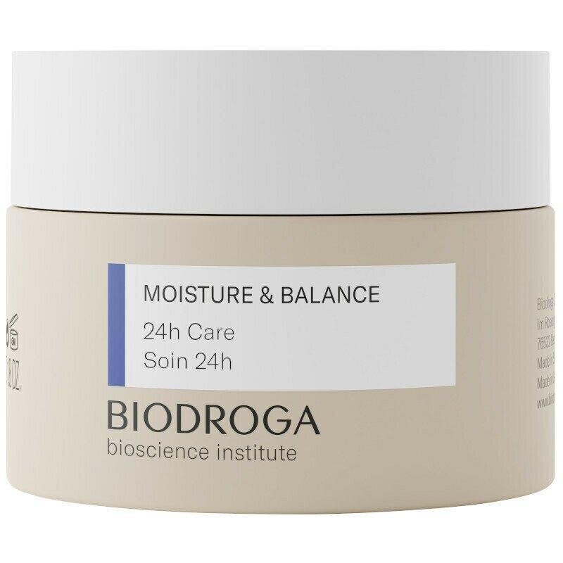 Sejas krēms Biodroga Moisture and Balance 24h Care, 50ml цена и информация | Sejas krēmi | 220.lv