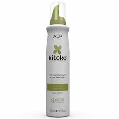 Matu putas Kitoko Volume Enhance Active Treatment, 250ml цена и информация | Средства для укладки волос | 220.lv