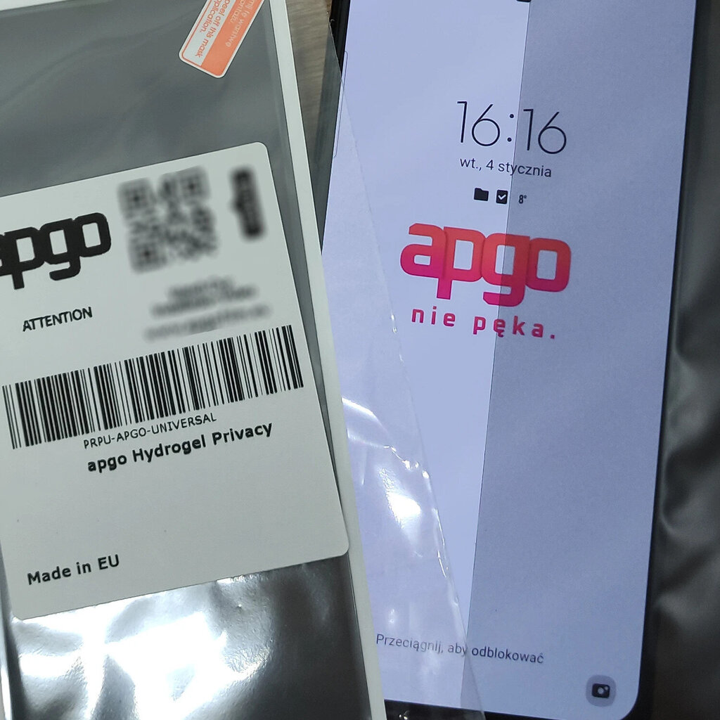 apgo Hydrogel Privacy Screen Protector цена и информация | Ekrāna aizsargstikli | 220.lv