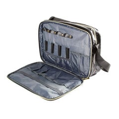 Aksesuāru soma Fox Black Shine, 38x14x28 cm cena un informācija | Kosmētikas somas, spoguļi | 220.lv