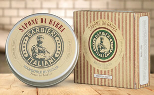 Итальянское мыло для бритья BARBIERI с миндальным маслом, 100 грамм цена и информация | Косметика и средства для бритья | 220.lv
