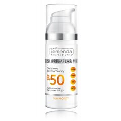 Bielenda Professional Supremelab Сатиновый защитный крем SPF50, 50 мл цена и информация | Кремы от загара | 220.lv