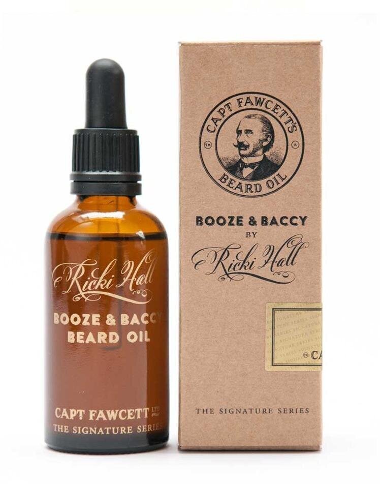 Bārdas eļļa Captain Fawcett Booze & Baccy Beard Oil, 50 ml cena un informācija | Skūšanās piederumi, kosmētika | 220.lv