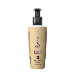 Atjaunojošs matu krēms Raywell Boto Professional Hair Gold Cream 3, 150 ml cena un informācija | Kosmētika matu stiprināšanai | 220.lv