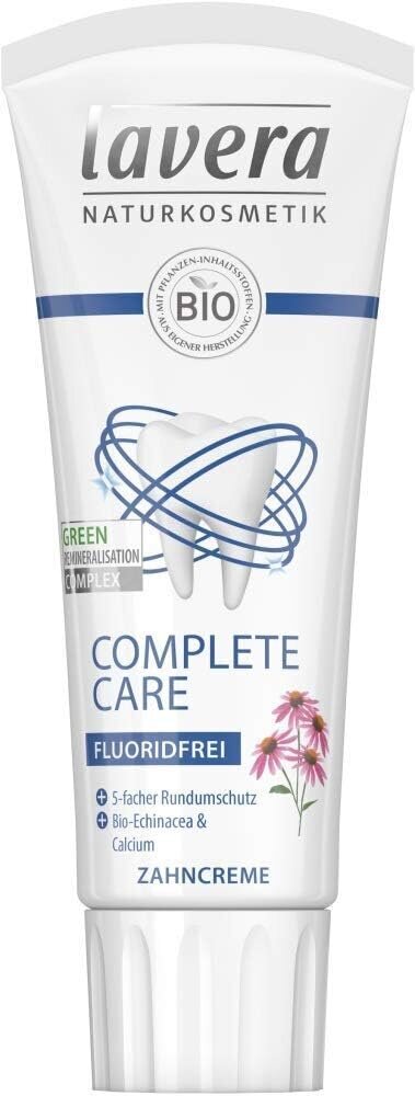 Zobu pasta Lavera Complete Care Fluoride-Free, 75 ml цена и информация | Zobu pastas, birstes | 220.lv