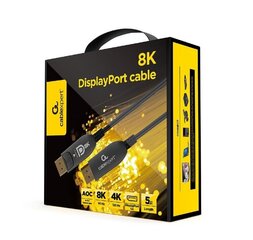 Gembird DisplayPort, 5m cena un informācija | Kabeļi un vadi | 220.lv