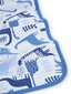 Sega Boboli Knit Combined With Dinosaurs And Stripes 106119, zila cena un informācija | Spilveni, guļammaisi, konverti jaundzimušajiem | 220.lv