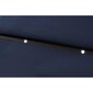 Dārza lietussargs ar led apgaismojumu, 300 cm, tumši zils цена и информация | Saulessargi, markīzes un statīvi | 220.lv