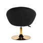 Skaistumkopšanas salona krēsls 4Rico QS-BL12B, melns cena un informācija | Mēbeles skaistumkopšanas saloniem | 220.lv