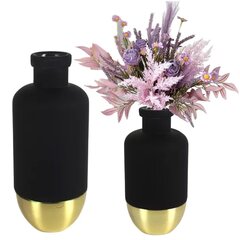 элегантная ваза, черная цена и информация | Вазы | 220.lv