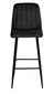 Bāra krēsls Toronto, melns cena un informācija | Virtuves un ēdamistabas krēsli | 220.lv