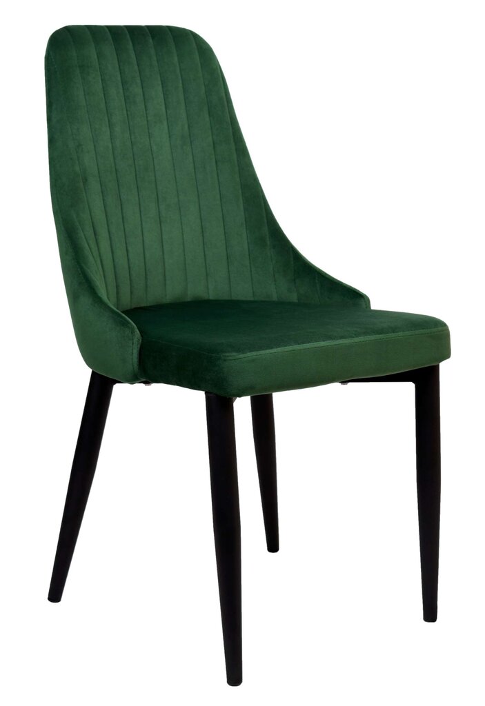 Krēsls Lorient Velvet, zaļš cena un informācija | Virtuves un ēdamistabas krēsli | 220.lv