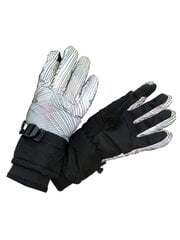 Перчатки MUTKA Reflective Waterproof Multicolor 3326A 599100118 цена и информация | Шапки, перчатки, шарфы для девочек | 220.lv