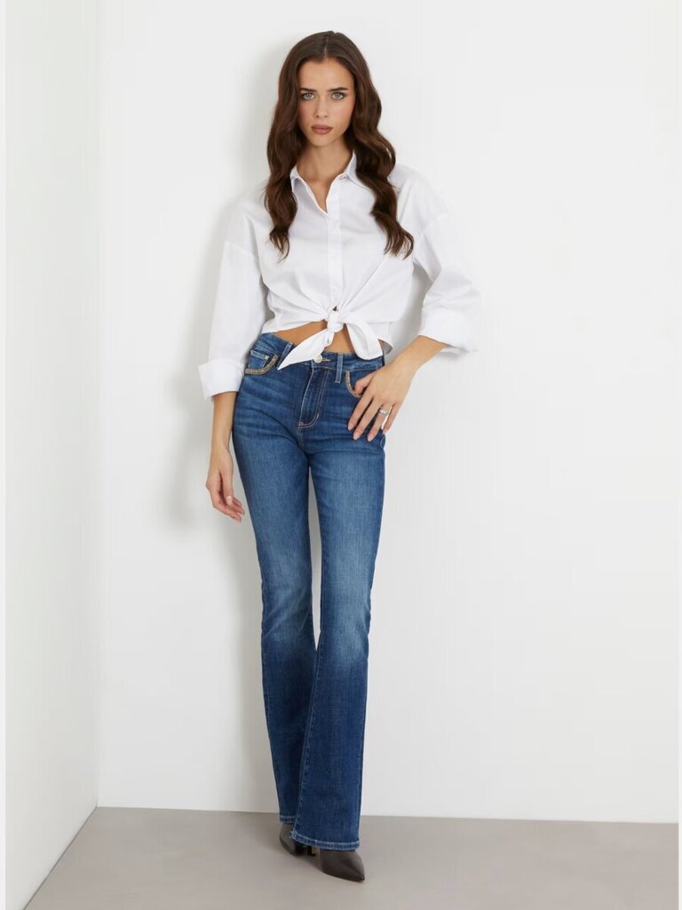 Guess Jeans džinsi sievietēm Sexy Flare 32' 563937315, zili цена и информация | Sieviešu džinsi | 220.lv