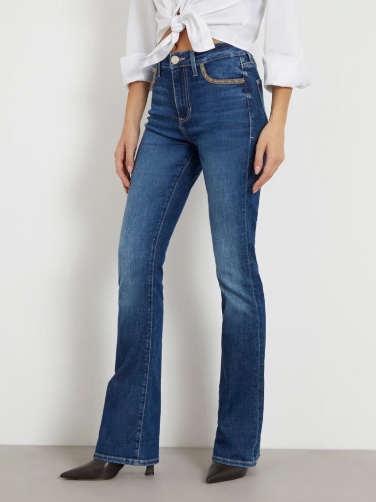 Guess Jeans džinsi sievietēm Sexy Flare 32' 563937315, zili цена и информация | Sieviešu džinsi | 220.lv