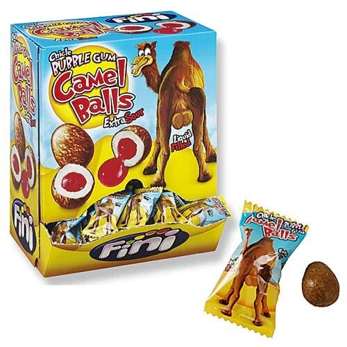 Košļājamās gumijas Camel Balls, 5g x 200gab. cena un informācija | Saldumi | 220.lv