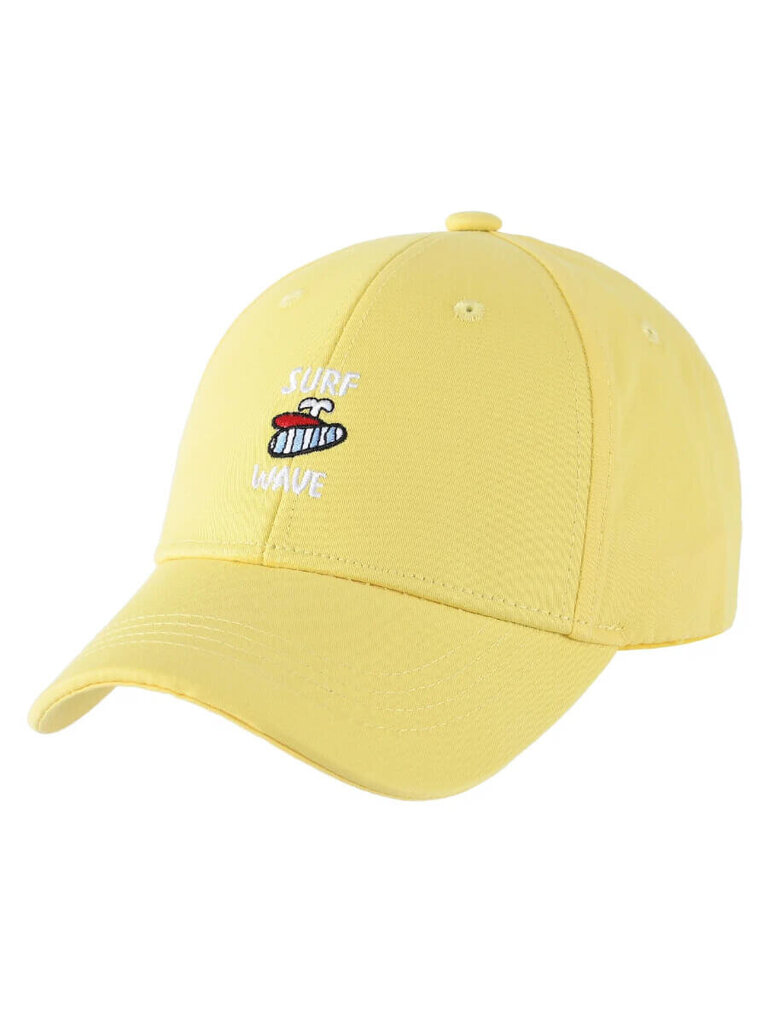 Beisbola cepure meitenēm Be Snazzy Surf Light Beige 520763862, dzeltena цена и информация | Cepures, cimdi, šalles meitenēm | 220.lv